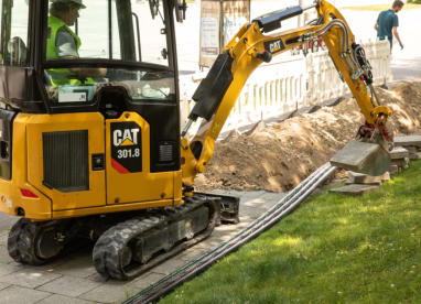 Gradnje telekomunikacijske in komunalne infrastrukture ter tlakovanje dvorišč Štajerska